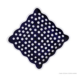 Bunzlauer Keramik Dessertteller viereckig, 16.4x16.4cm im Dekor 42