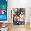 2 Pack Photo Frame Stand with Acrylic Cover, 6x8 &