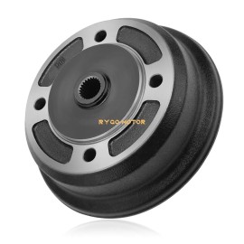 M MATI Rear Brake Drum 41038-0035 For Kawasaki UTV Mule 2510 3000 3010 3020 4000 4010