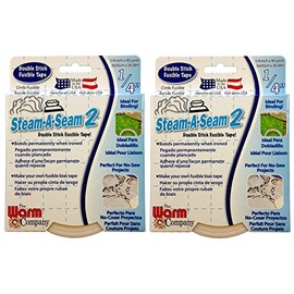2-PACK - Steam-A-Seam 2 Double Stick Fusible Web 1/4"X40 Yards