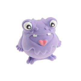 Adults Unisex Kids Children Boys Girls Novelty Squeeze Stress Ball Relief,Anxiety,Special Needs, ADHD,Autism Squishy Fun Toys Fantasy Creatures Mythical Monster Sensory Squeezy Squidgy Toy (Purple)