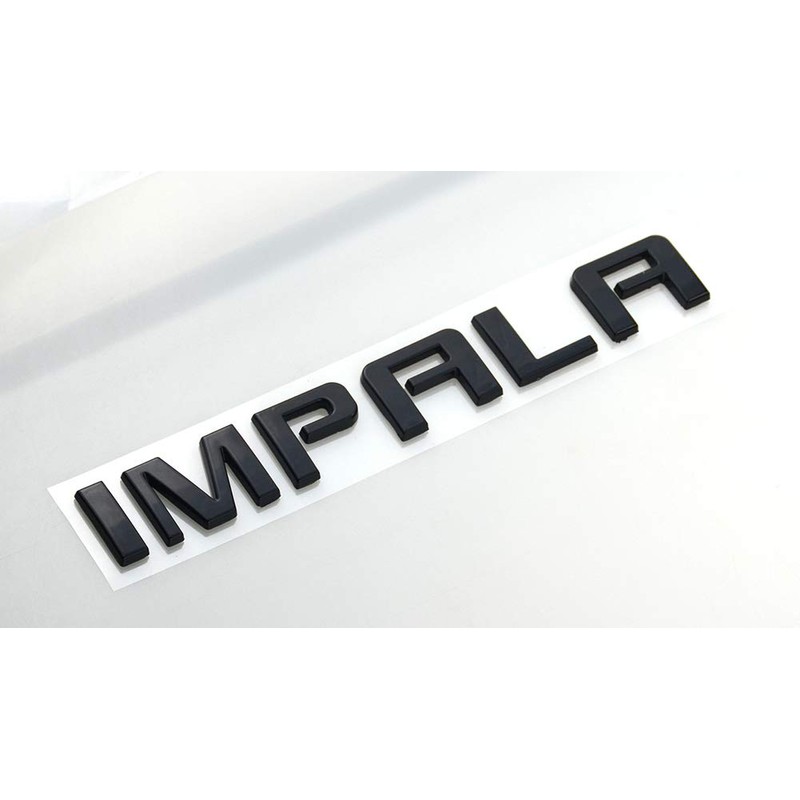 1x Impala trunk Emblems 3D Badges Nameplate Letter Replacement for