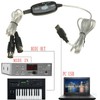 BUBUCAM USB MIDI Cable Adapter, B60 Midi USB Cable Interface