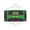 Solar Charge Controller Automatic Recognition LCD Screen Current Display Intelligent