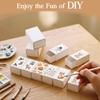 100 Pcs Plain Card Craft Matchboxes, White Matchbox 5x3x2.5 cm