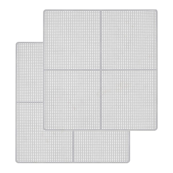 COSORI Food Dehydrator Sheets, 2Pack BPA-Free Mesh Screens, C267-2MS, Used for Dehydrated Food Like Jerky, Herbs, Meat, Fruit, and Mushroom White
