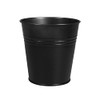 RAYHER Pot, Metal Black, 10.5cm