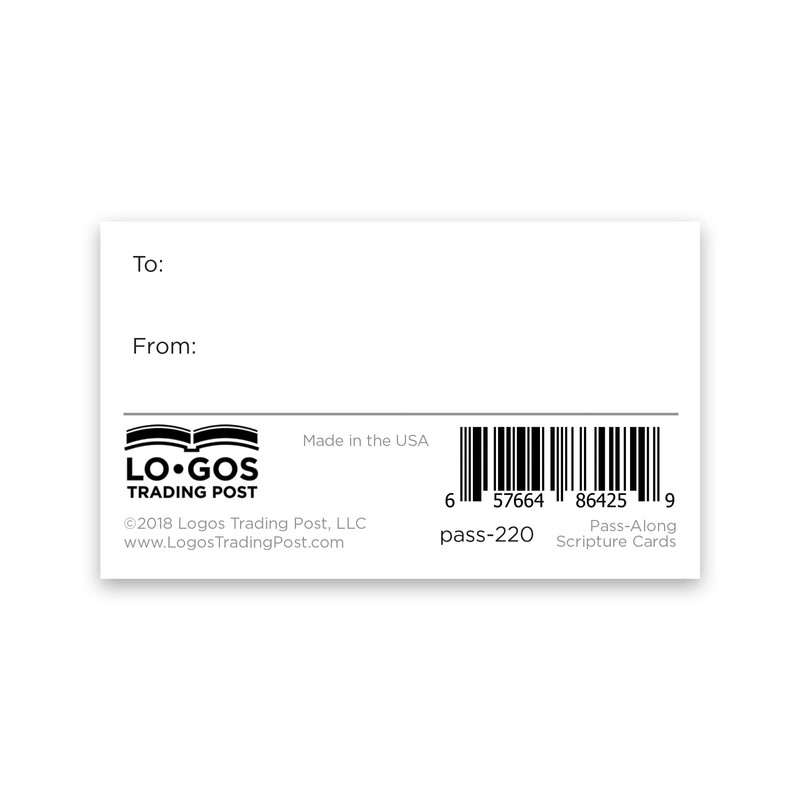 Pass It On Scripture Cards, Don't Worry, Psalm 27:1, Pack