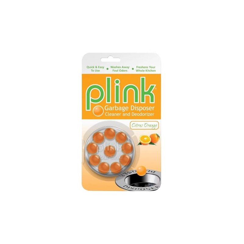 Plink Garbage Disposer Cleaner and Deodorizer, Freshener & Odor Removing