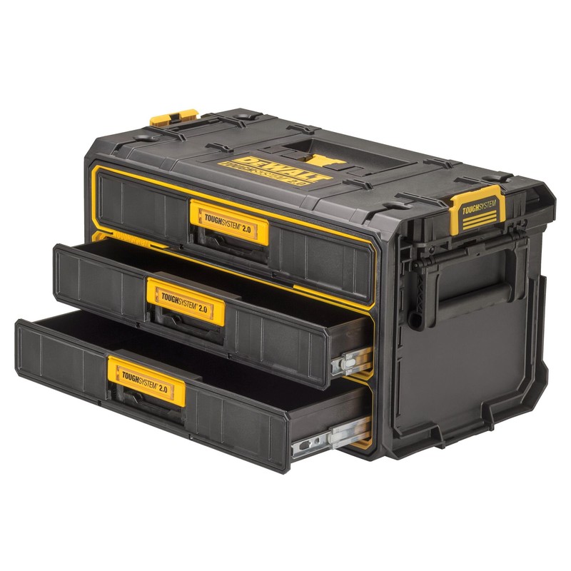 DEWALT TOUGHSYSTEM 2.0 Tool Organizer and Storage 3 Drawer Unit