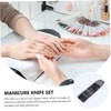 FOMIYES Stainless Steel Nail Tools Kit for Women Professional Manicure