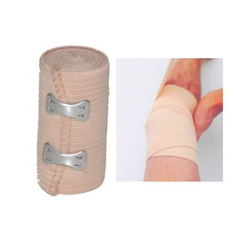FIGO Pack of 6 all-around24 elastic bandage, sports bandage, support bandage, sports bandage