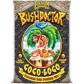 FoxFarm FX14100 Bush Doctor Coco Loco Plant Garden Indoor/Outdoor Potting Soil Mix for Plants, 2 Cubic Feet (2 Pack)