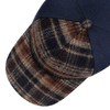 Stetson Wool Check Trucker Cap Men's Checked Pattern Baseball Cap,