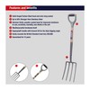 Spear & Jackson 1680NB Neverbend Carbon Steel Digging Fork 99.5