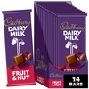 CADBURY DAIRY MILK Fruit & Nut Milk Chocolate Candy Bars,