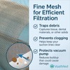Dental Evacuation Suction Trap #2300 by VASTMED | Disposable Clear