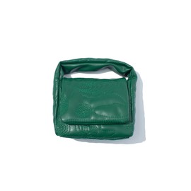 F.C. POUCH/MINI BAG TECH LEATHER CONTOUR MINI POUCH, green