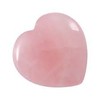 PIERRETOILES Pink Quartz Heart 4 cm