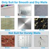 SOVNSG Adhesive Picture Hooks, 15 Pcs, 33 lbs Max Load