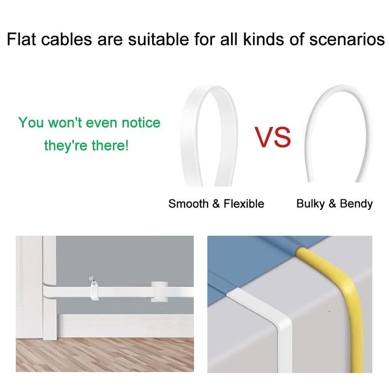 Cable de extensión de alimentación con conector en forma de