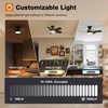 addlon Ceiling Fans with Lights, 32 inch Low Profile Ceiling