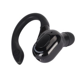 Yunseity 5.2 Headset Bluetooth Earpiece, HD Calls Noise Reduction Single Ear Headset Business Earphone for Driving Meeting Listening (Black)