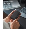 VULKIT Credit Card Holders for Men RFID Blocking Double Pop