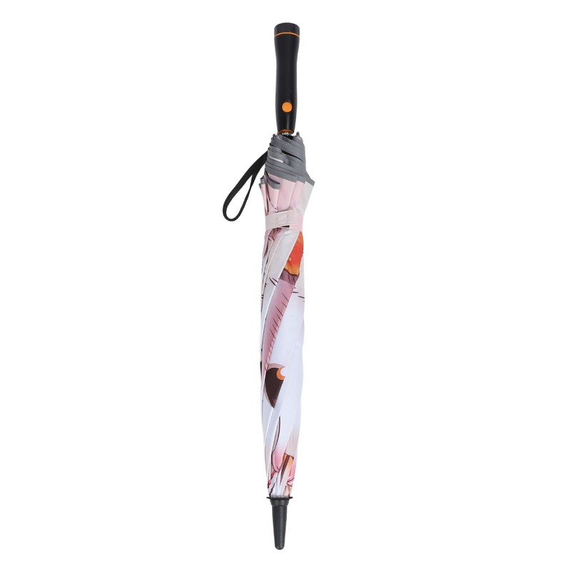 Portable Umbrella with Fan Reflective UPF 50+ Sun and Rain