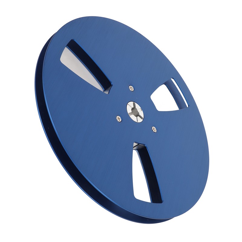 1/4 7 Inch Empty Tape Reel Aluminum Alloy 3 Hole