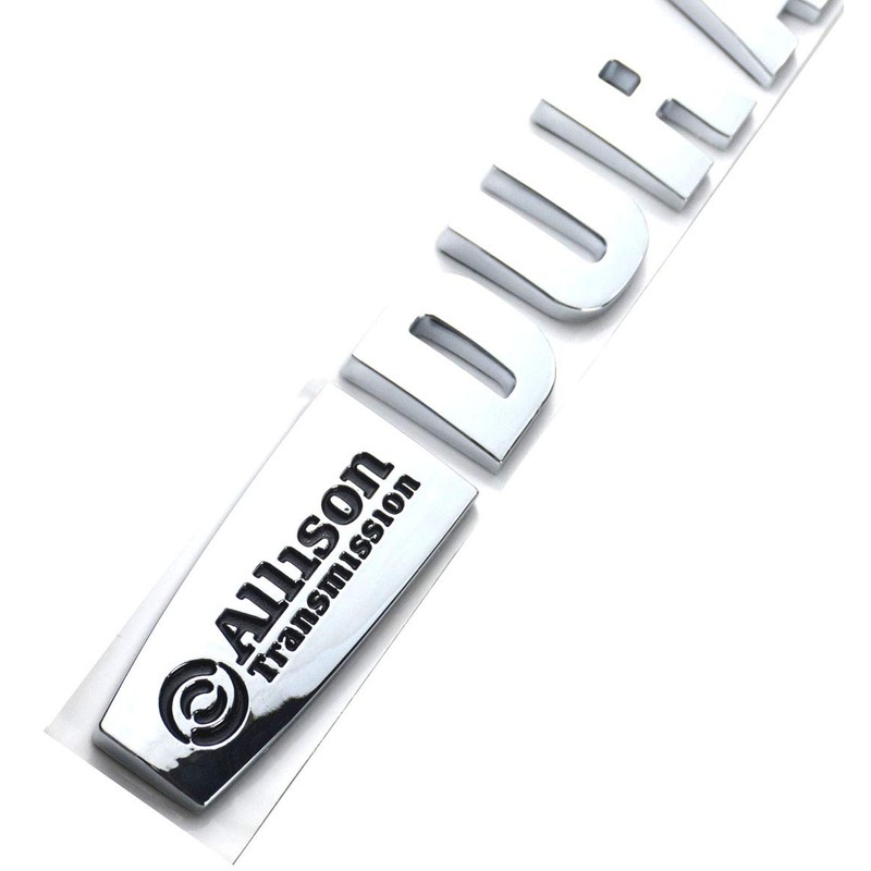 Aimoll 2pcs Allison Duramax Badges Emblems Replacement for Silverado 2500