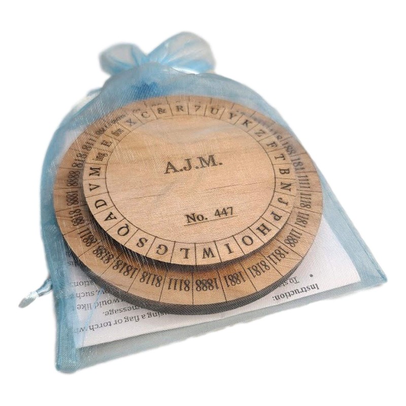 Union Army Cipher Disk –Us Civil War Flag or Telegraph