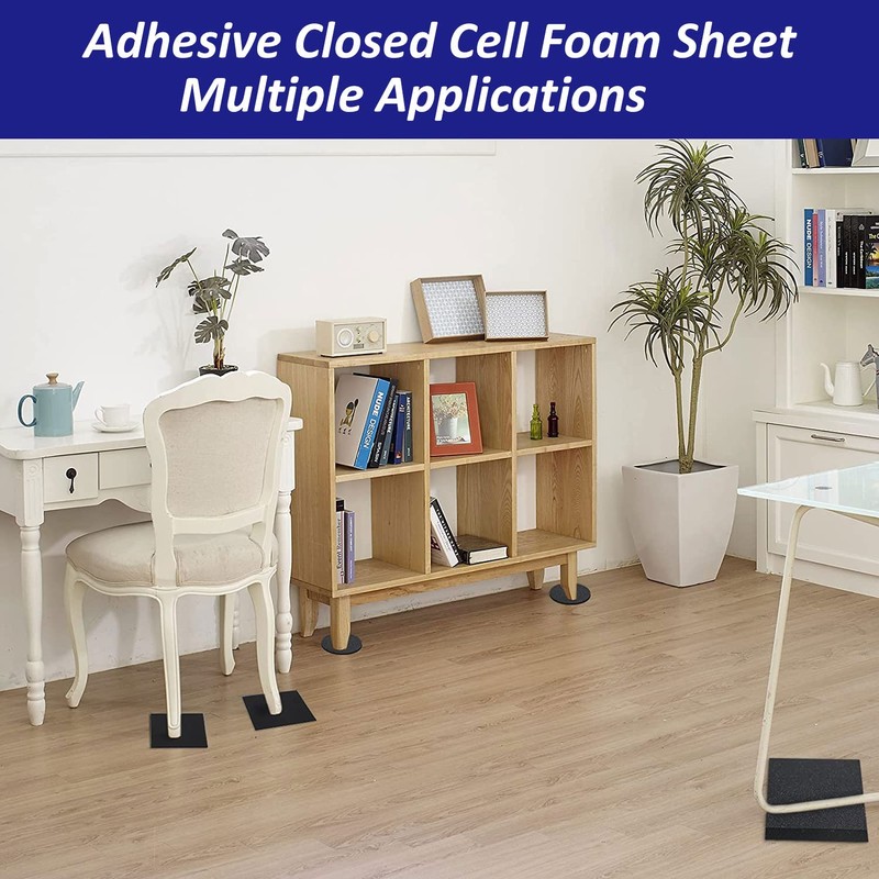 Foam Padding Sheets with Adhesive Backing - Self Stick Neoprene