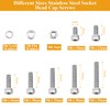 118 Pieces M6 Screws Nuts Washers Set, Sutemribor M6 x