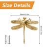 MOROBOR Zinc Alloy Dragonfly Cabinet Knobs, 6 PCS Animal Single