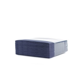 Alvotex Soft Point 50 Napkins, High-Quality Disposable Napkins, 38 x 38 cm, Dark Blue