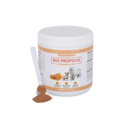 Pleasantly Warm Bee Propolis for Dogs ＆ Cats - Natural Immune and Dental Care Support, 4oz Propolis Supplement Rich in Flavonoids