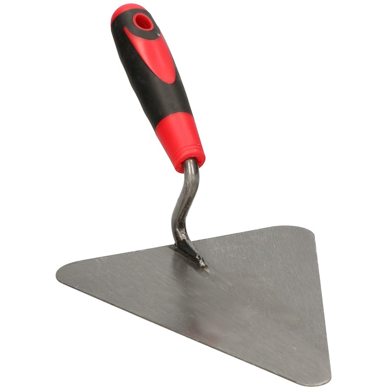 KOTARBAU® Maurer Stainless Steel Triangular Trowel Welded 200 mm Polished