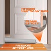 Holikme Door Draft Stopper Door Sweep Weather Stripping Noise Blocker
