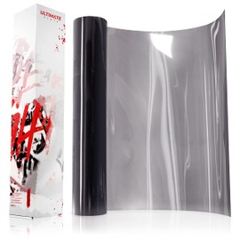 VViViD+ Ultimate Headlight Taillight Tint Vinyl Wrap (16” x 30ft, Super Light Smoke)