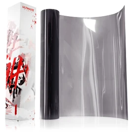 VViViD+ Ultimate Headlight Taillight Tint Vinyl Wrap (16” x 30ft, Super Light Smoke)