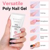 Makartt Makartt Poly Nail Gel: Natural Pink 50ML 3D Gel