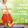 Wyler's Light Pitcher Packs, Water Drink Mix, Peach Iced Tea,