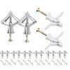 ANBOO Set of 100 expansion dowels, hollow wall dowels, suitable