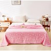 MEJU Love Star Moon Pink Heart All Season Blanket Decorative