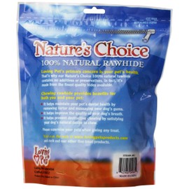 Loving Pets Nature's Choice 100-Percent Natural Rawhide