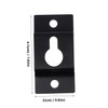 Gadpiparty 20pcs Heavy Duty Iron Keyhole Speaker Hangers Sturdy Wall