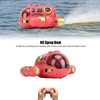 Remote Control Motorboat with 500mah Battery Submarine Spray Gasboat for