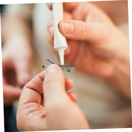 Beavorty Sets Butterfly Sequin Eyelashes Natural Look Reusable Comfortable for Parties Weddings Pairs