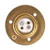 ElekTek Antique Brass B22 Batten 52mm Base BC Bayonet Cap